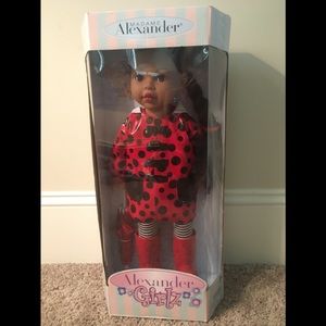 Alexander Girlz Raincoat Doll